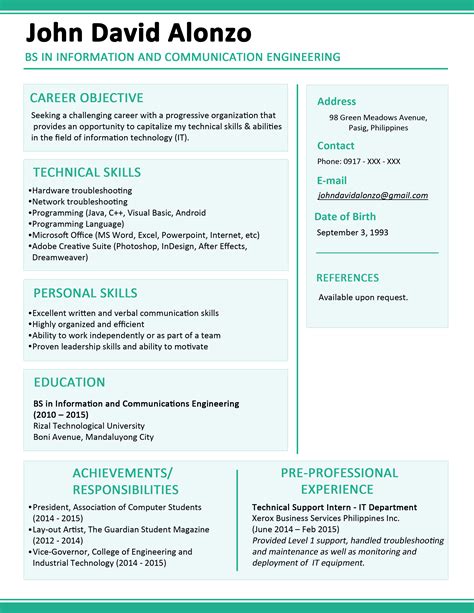 Getting started with your resume .
